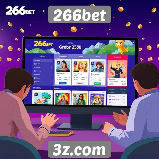 Experiência do usuário na navegação do site 266bet