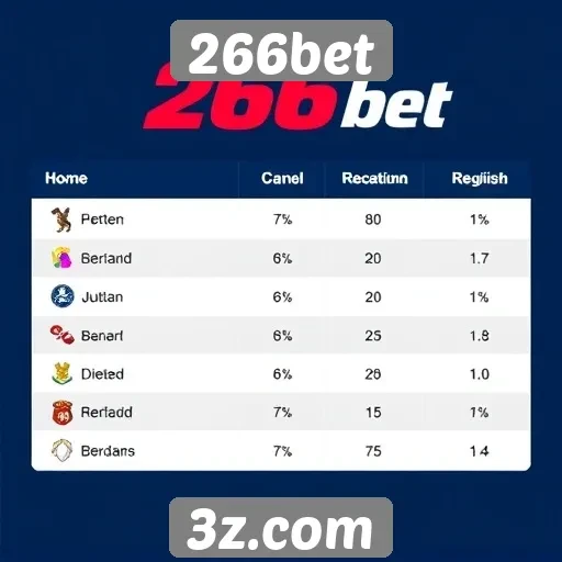 Perfil dos usuários e suas preferências no 266bet